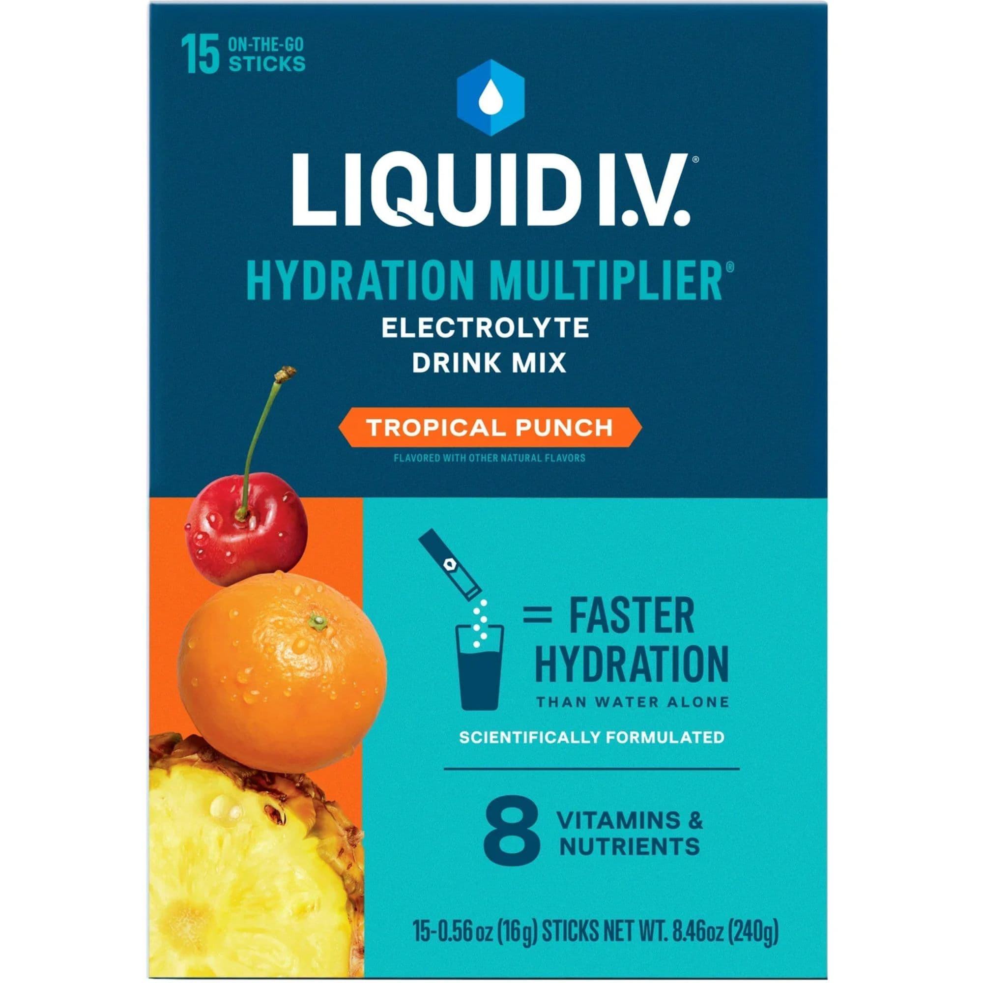 Liquid I.V. Hydration Multiplier Electrolyte Drink Mix