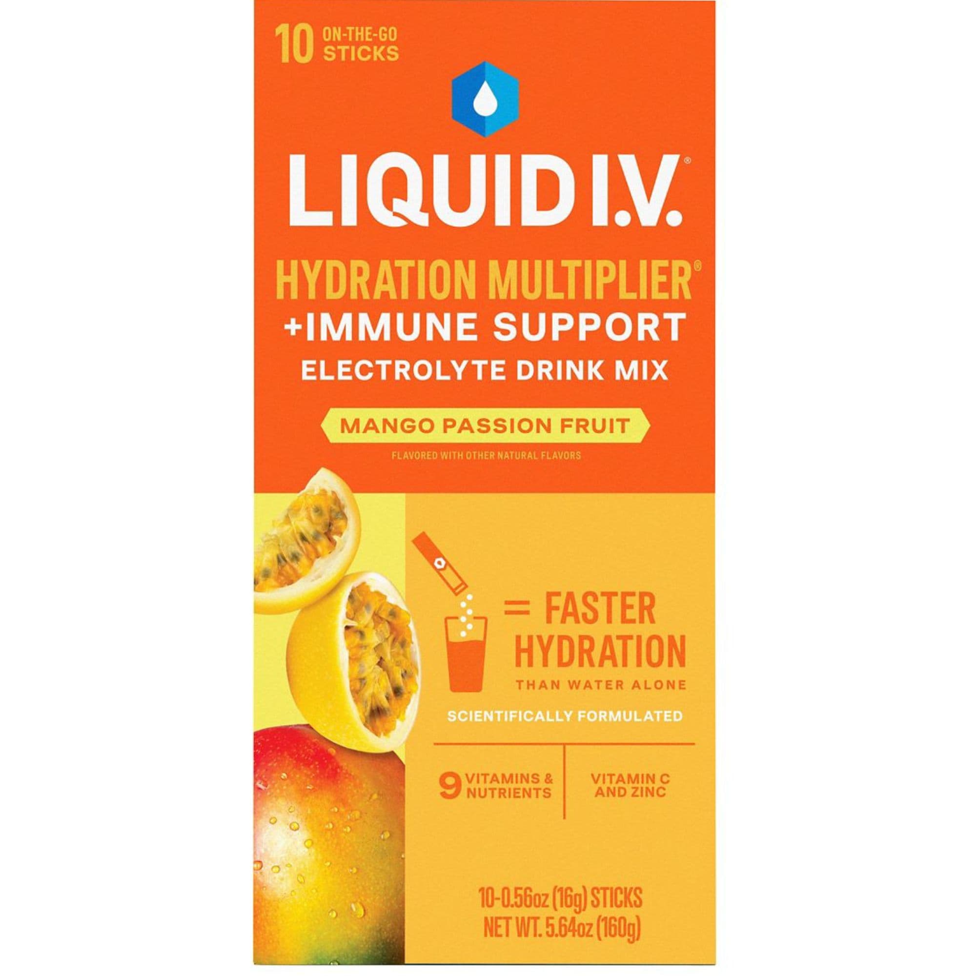 Liquid I.V. Hydration Multiplier + Immune Support Drink Mix