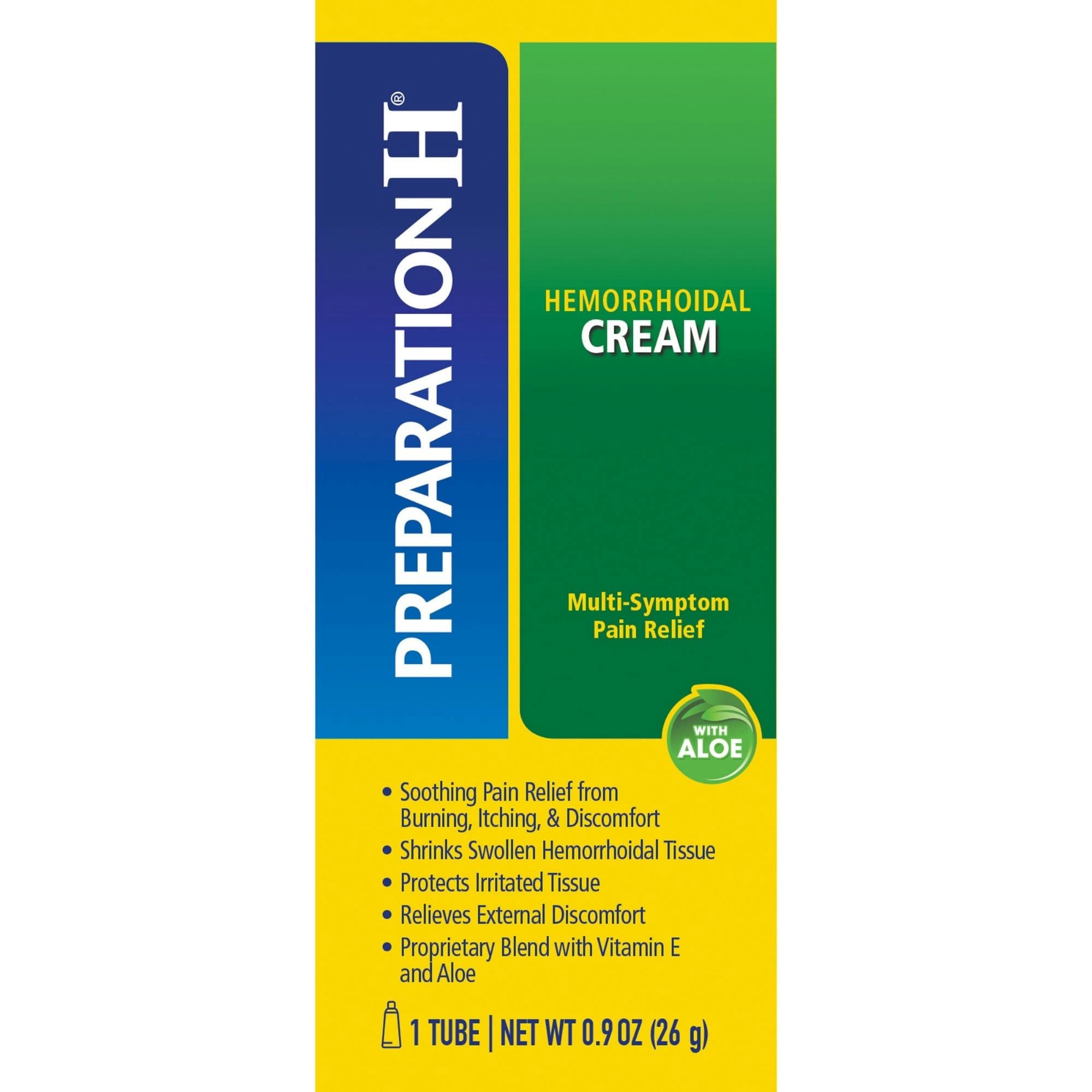 Preparation H Maximum Strength Hemorrhoidal Cream With Aloe