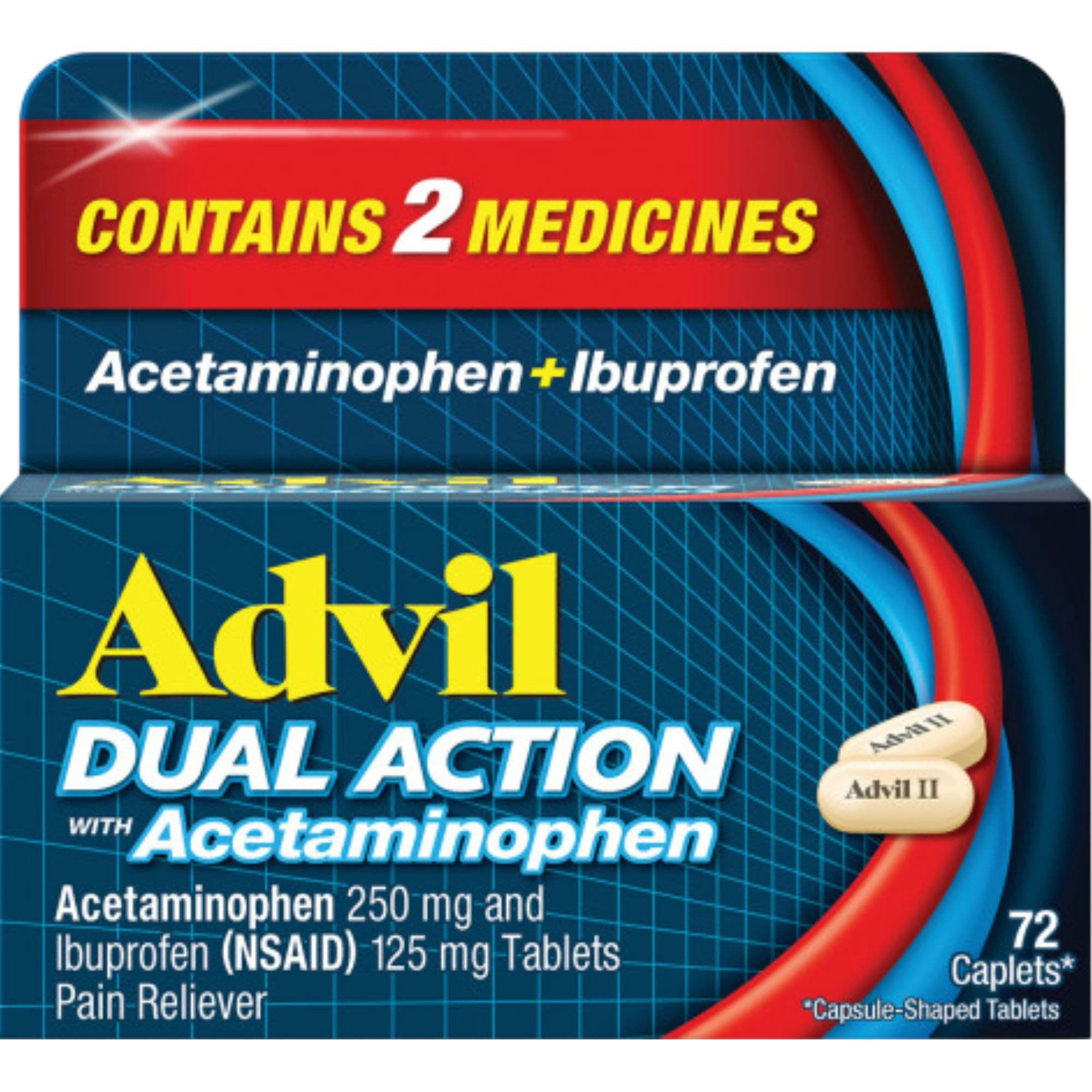 Advil Dual Action with Acetaminophen