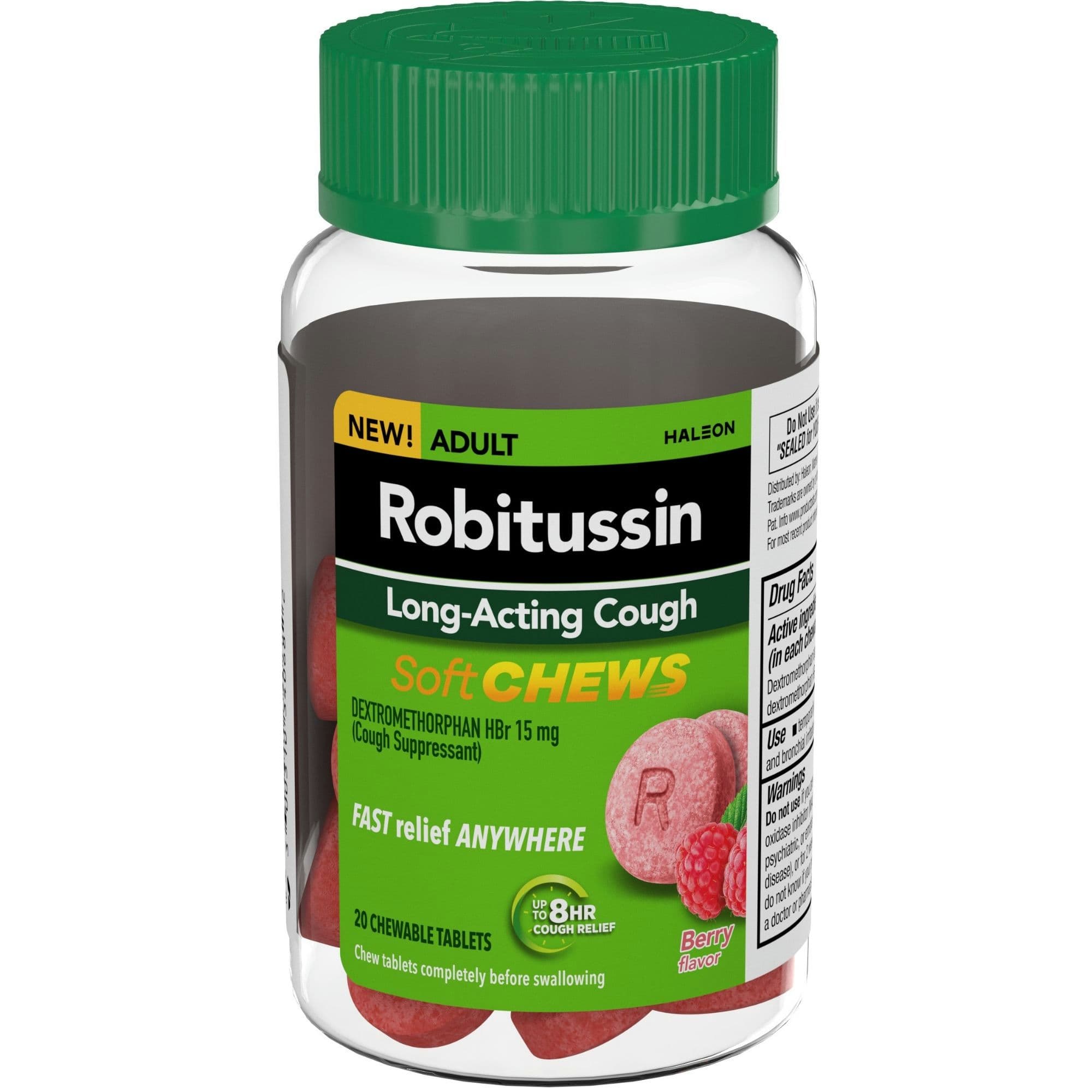 Robitussin Long-Acting Cough Relief Soft Chews