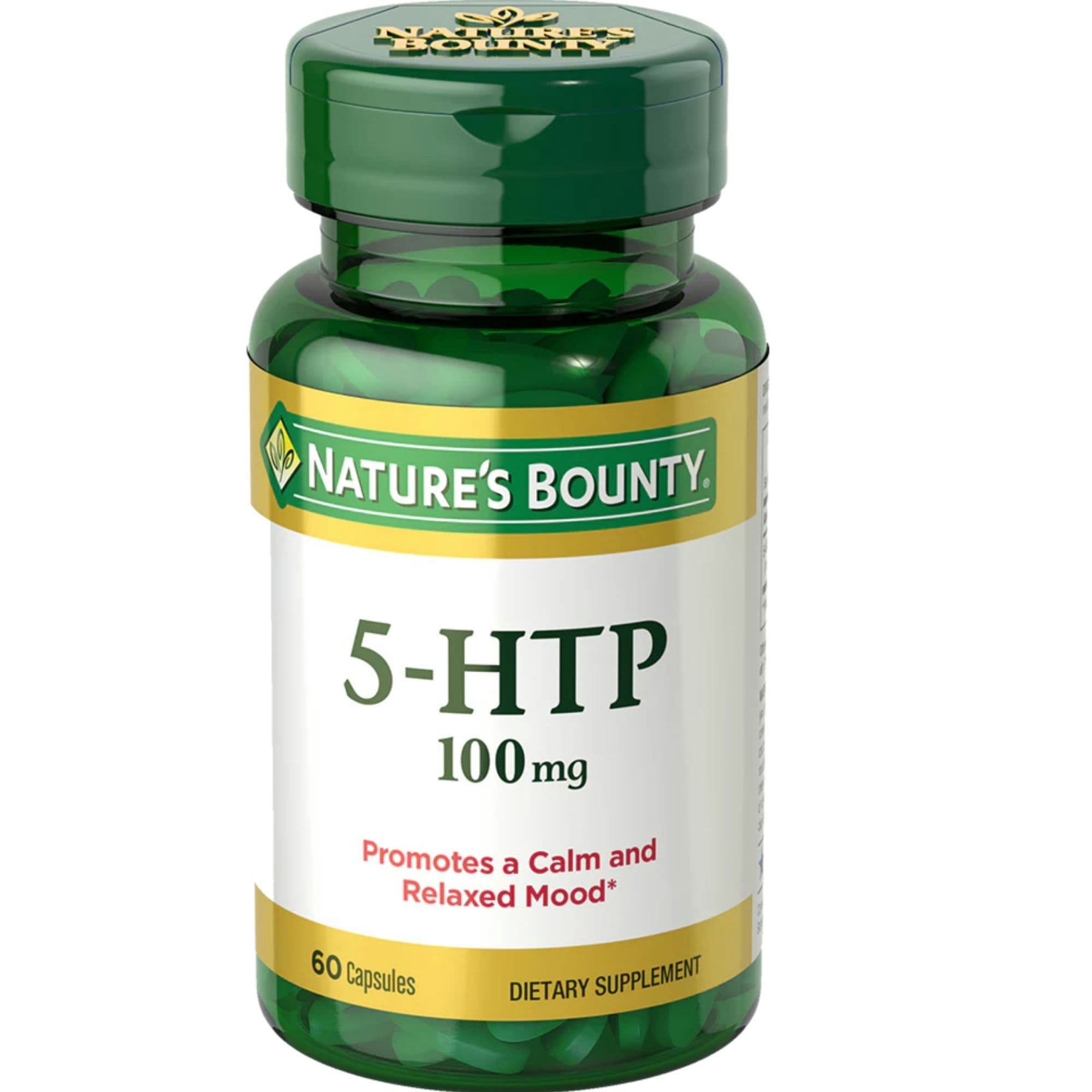 Nature's Bounty 5-HTP Dietary Supplement, 100 mg