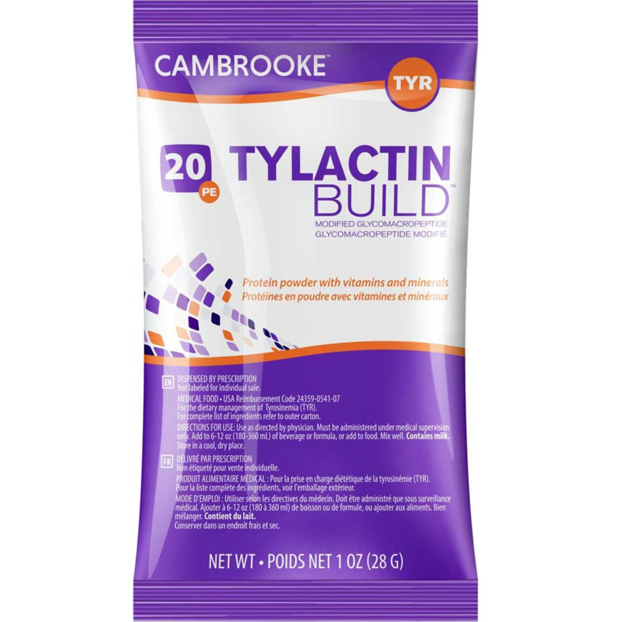 Cambrooke Tylactin BUILD 20 Supplement Powder