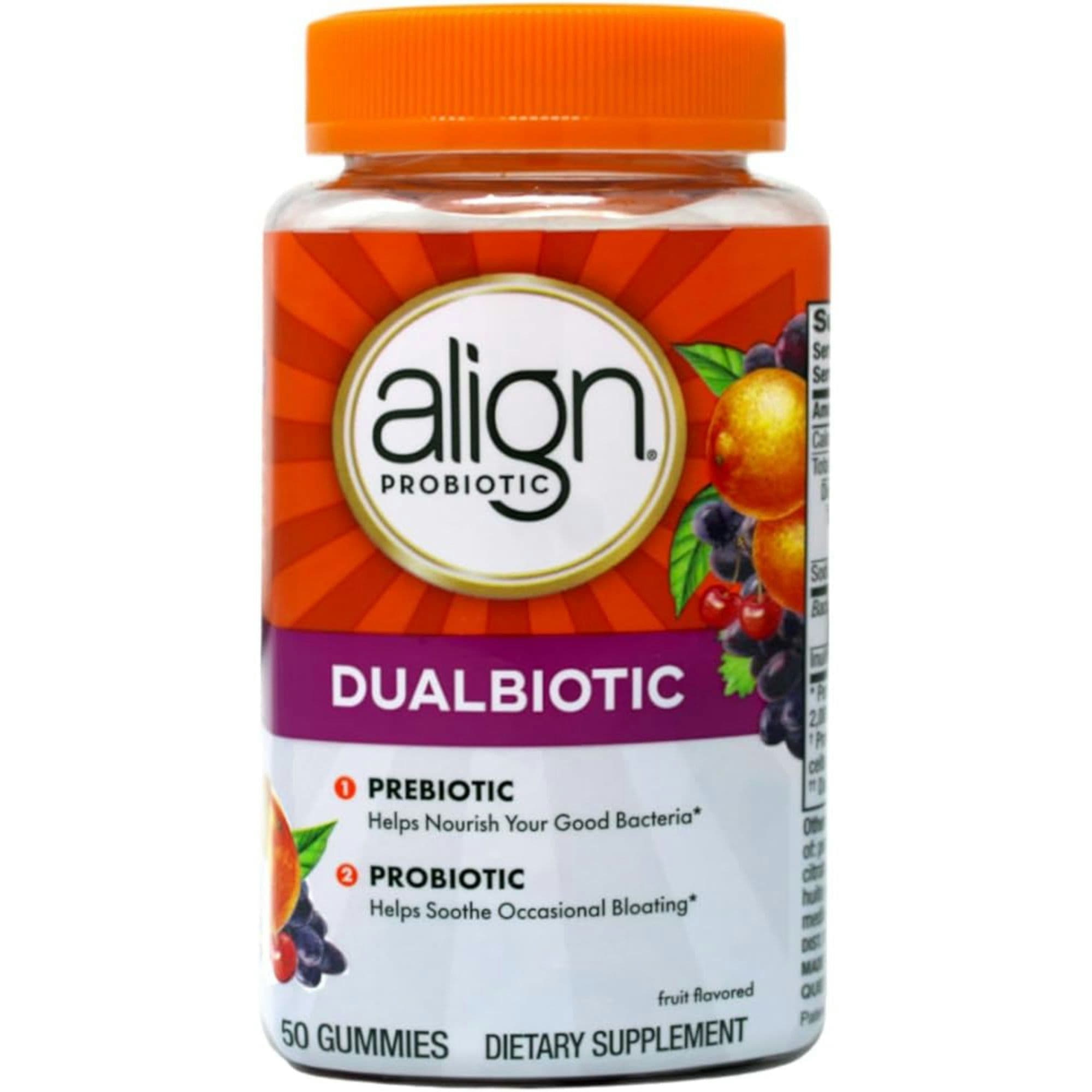 Align DualBiotic Prebiotic + Probiotic Gummies