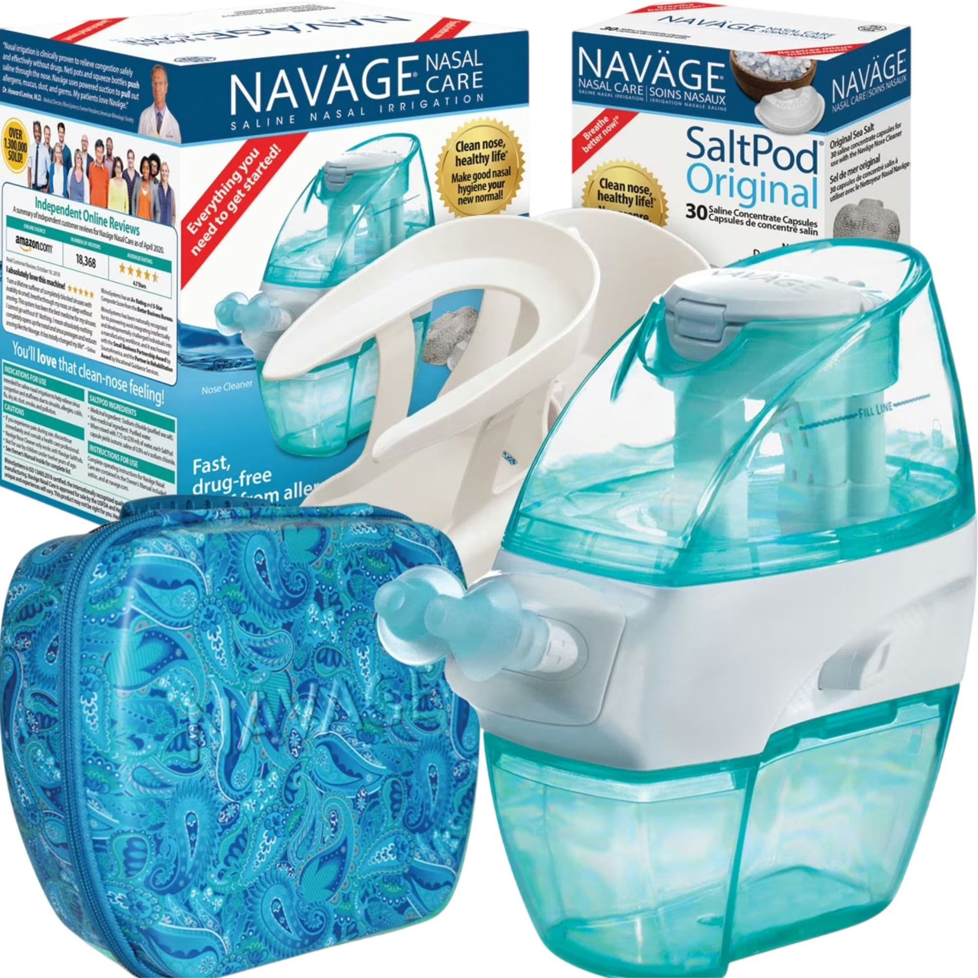 Navage Saline Nasal Irrigation Deluxe Kit