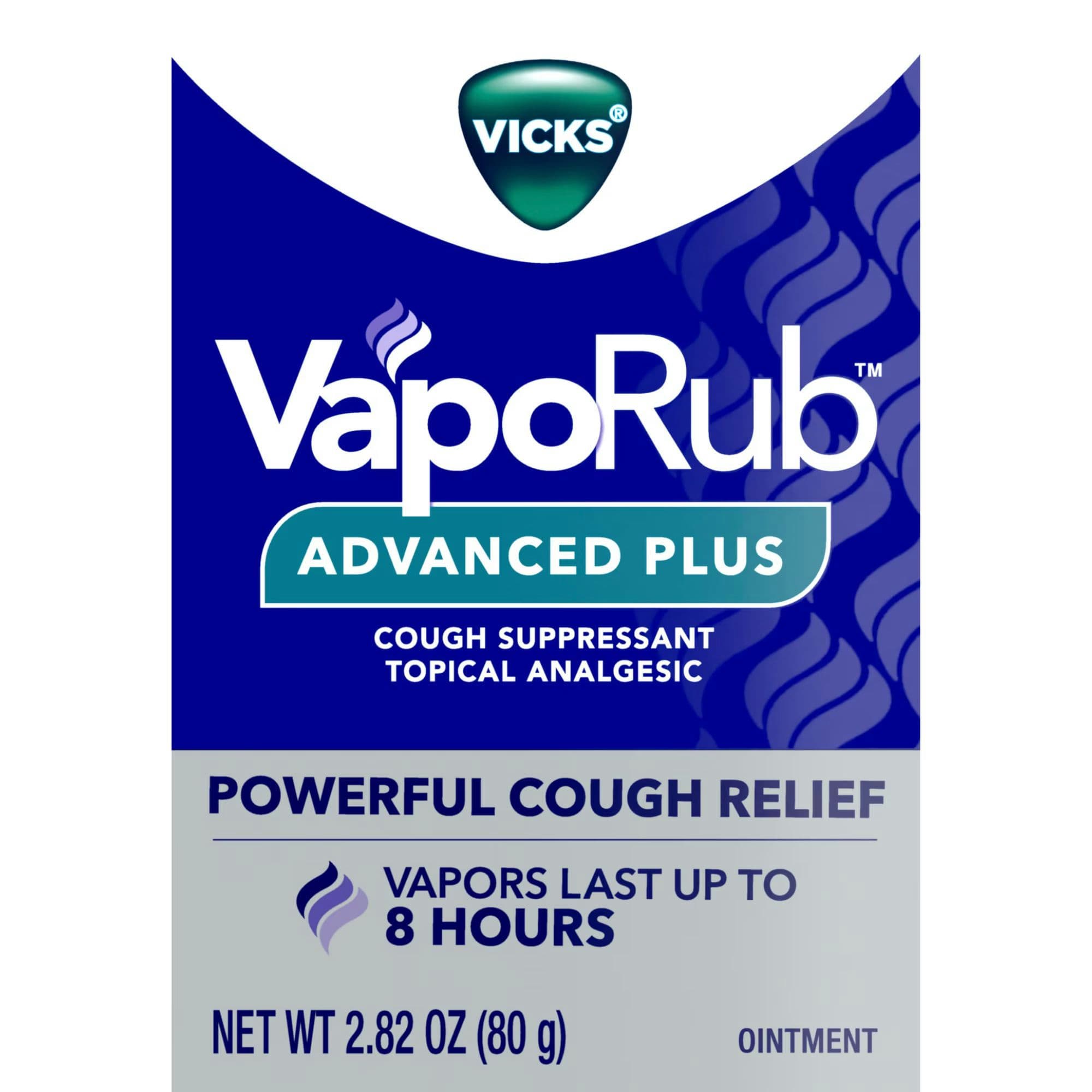 Vicks VapoRub Advanced Plus Cough Suppressant Ointment
