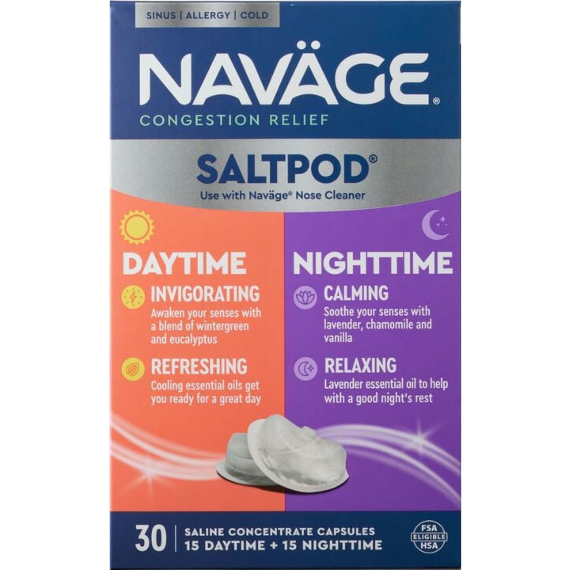 Navage Daytime & Nighttime SaltPods