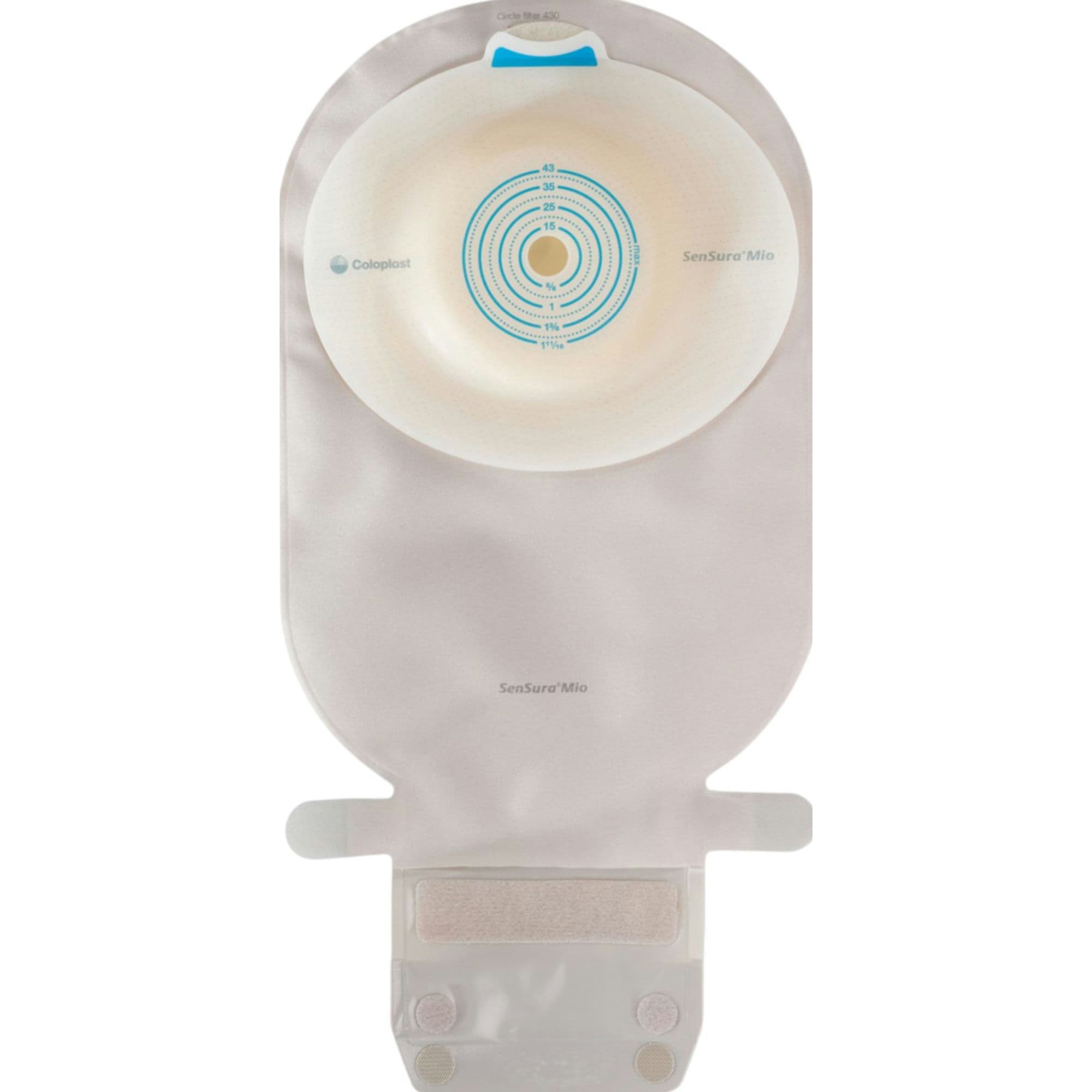 Coloplast SenSura Mio Convex Deep 1-Piece Transparent Drainable Pouch, Cut-to-Fit