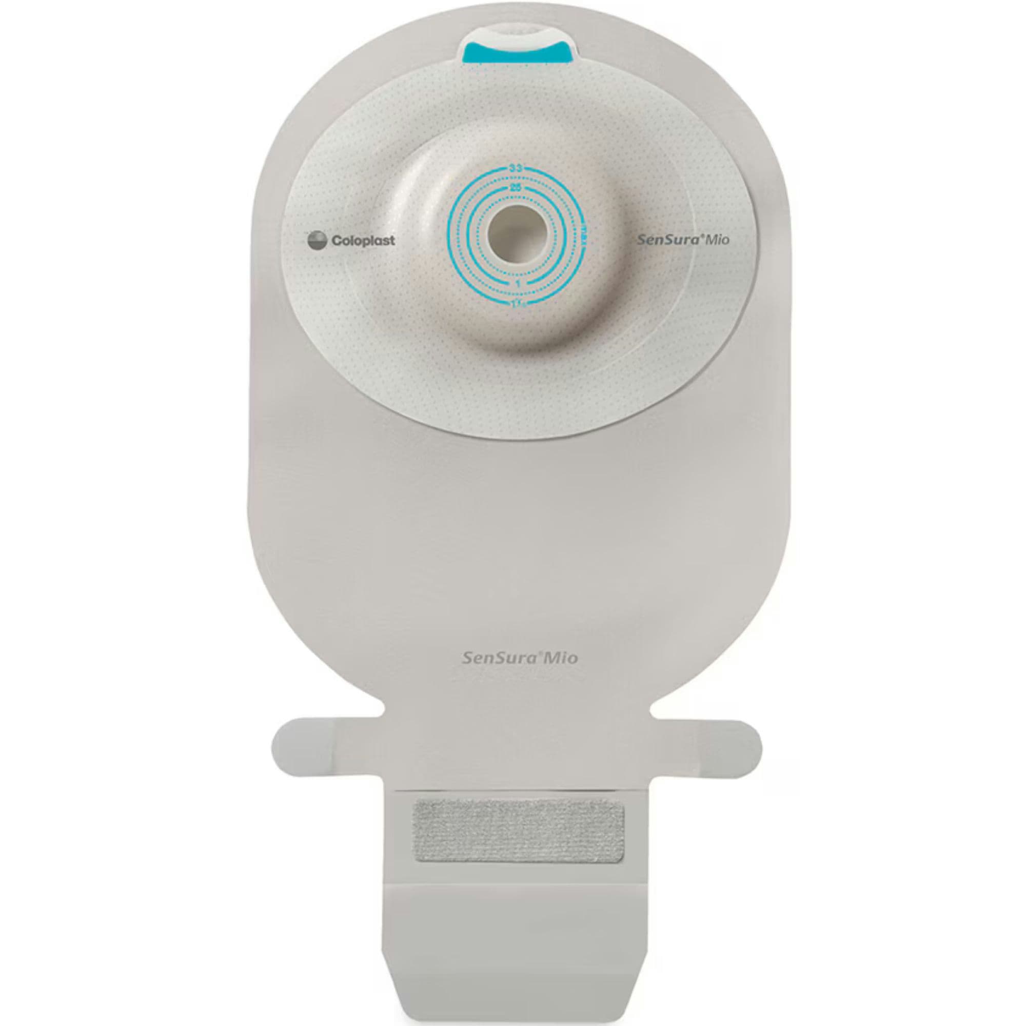 Coloplast SenSura Mio Convex Deep 1-Piece Transparent Drainable Pouch, Pre-Cut