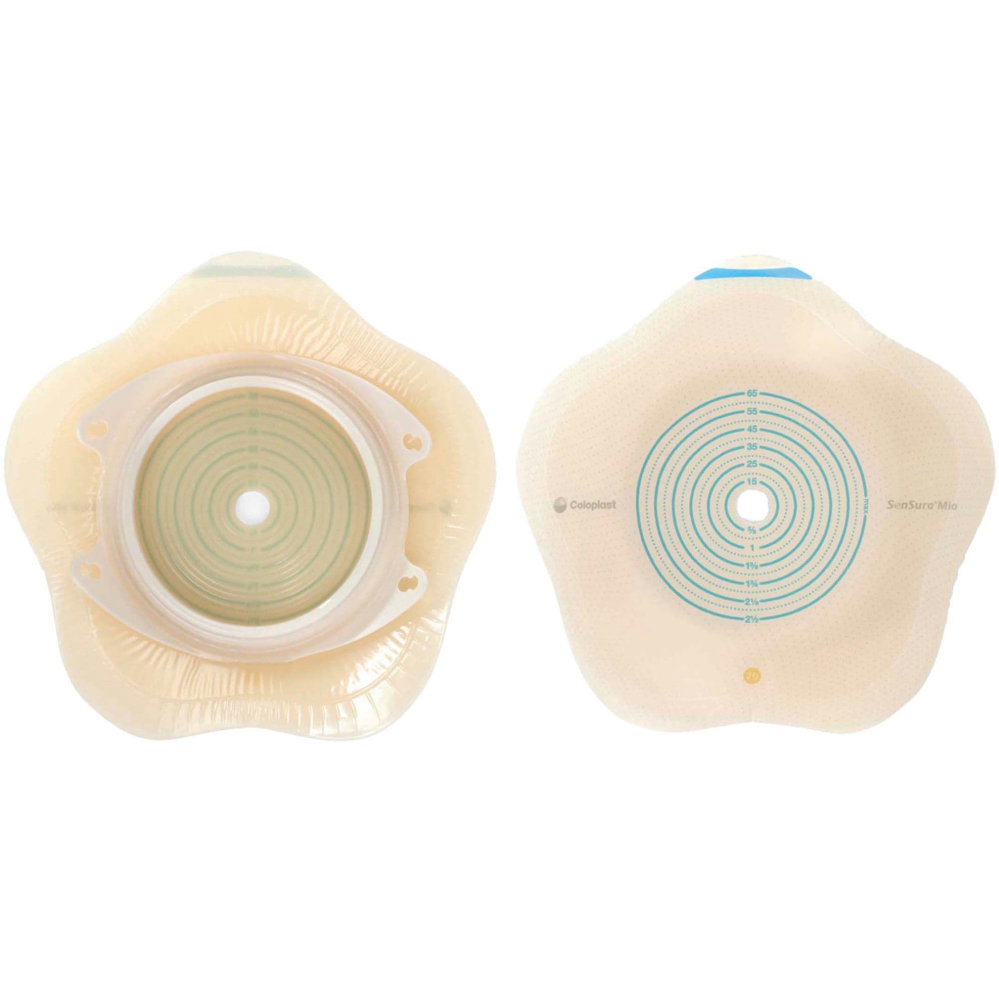 Coloplast SenSura Mio Convex Flip Opaque 2-Piece Click, Cut-to-Fit