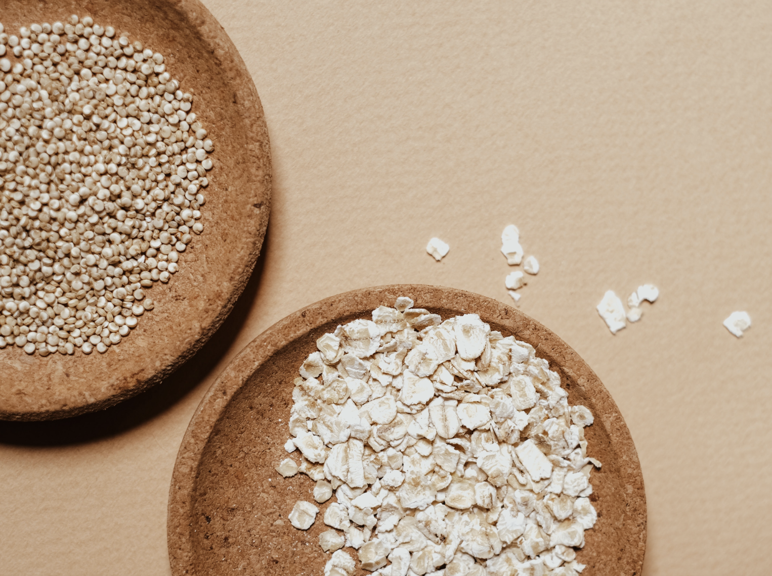 Oats and grains.
