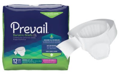 Prevail® Bariatric Briefs with Tabs, Ultimate
