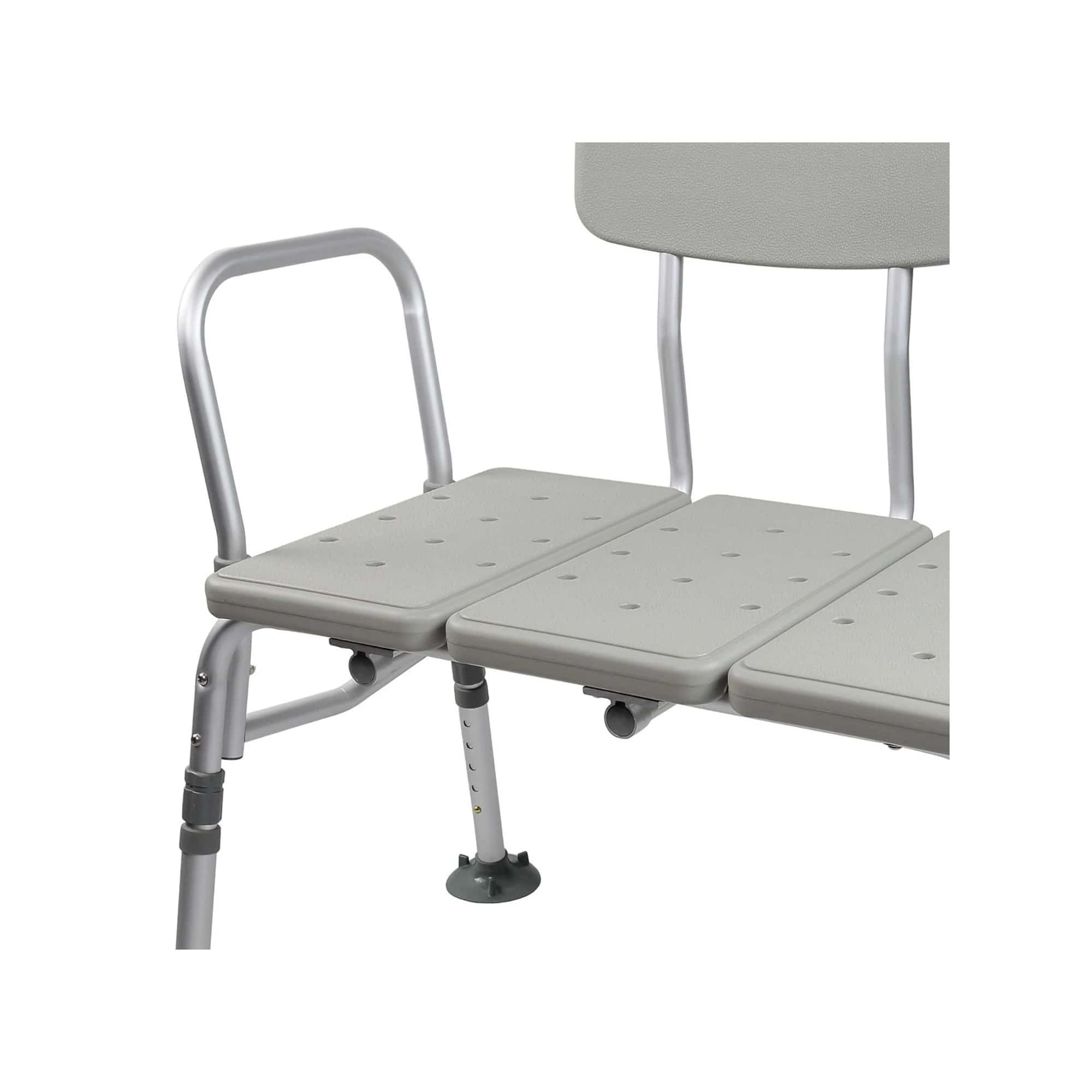 Look Transfer Bench McKesson Aluminum Frame Transfer Bench | Shop at Carewell