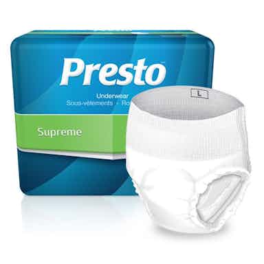 Presto Plus Underwear, Maximum Absorbency | Carewell