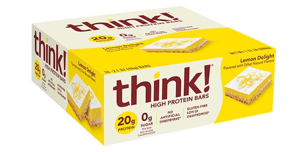 think! High Protein Lemon Delight Bars