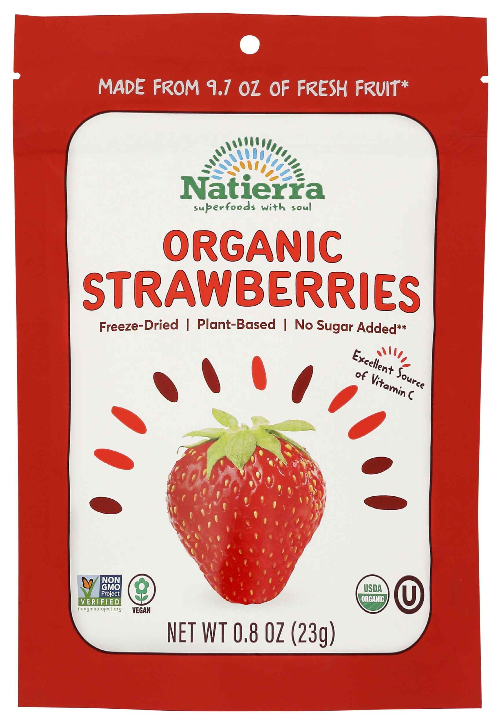 Natierra Organic Freeze Dried Strawberries