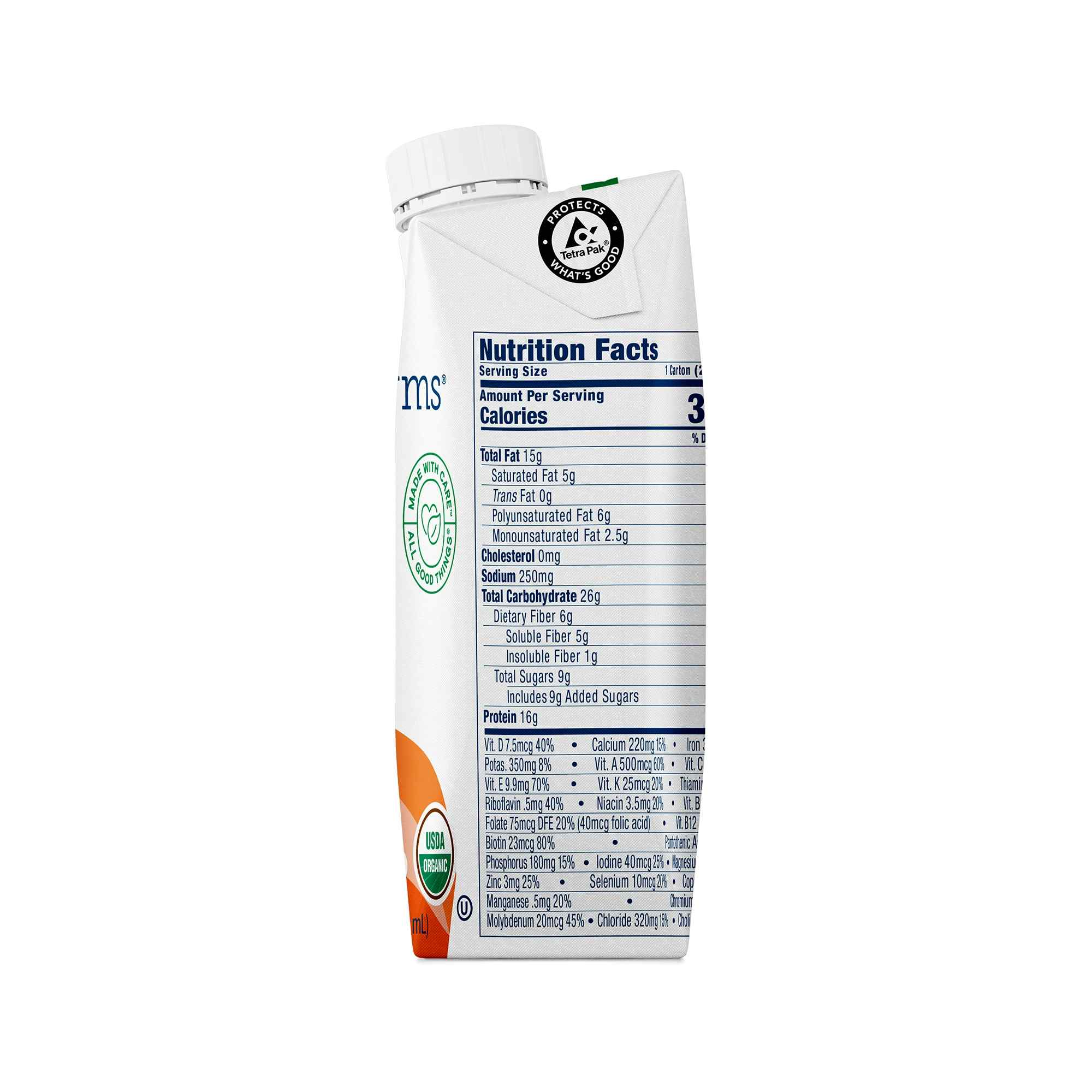 Kate Farms 1.2 Glucose Support Nutritional Shake, Vanilla, 8.45 oz.