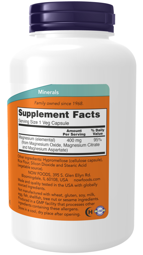 NOW Foods Magnesium Supplement