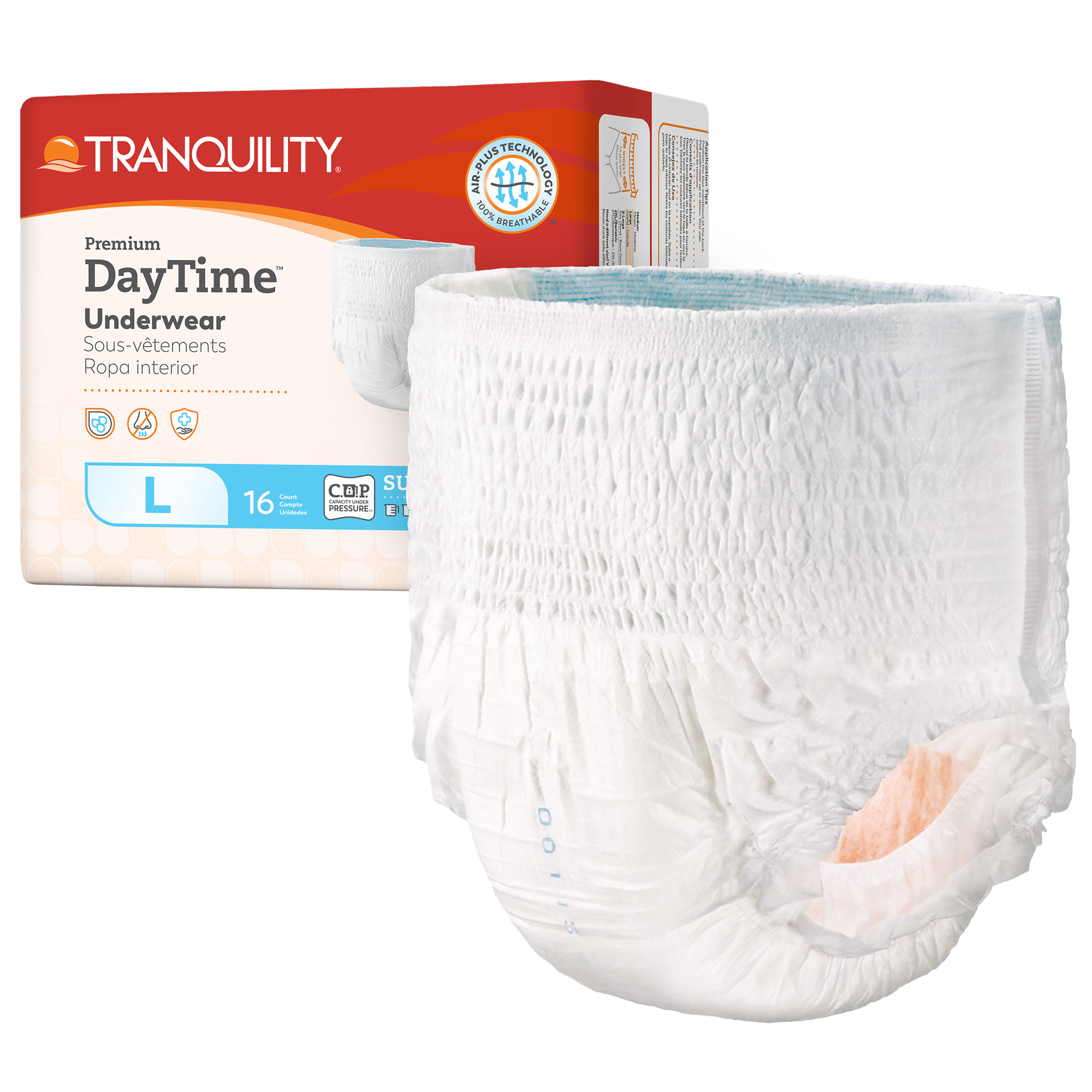 Tranquility Premium DayTime Disposable Absorbent Underwear, Heavy