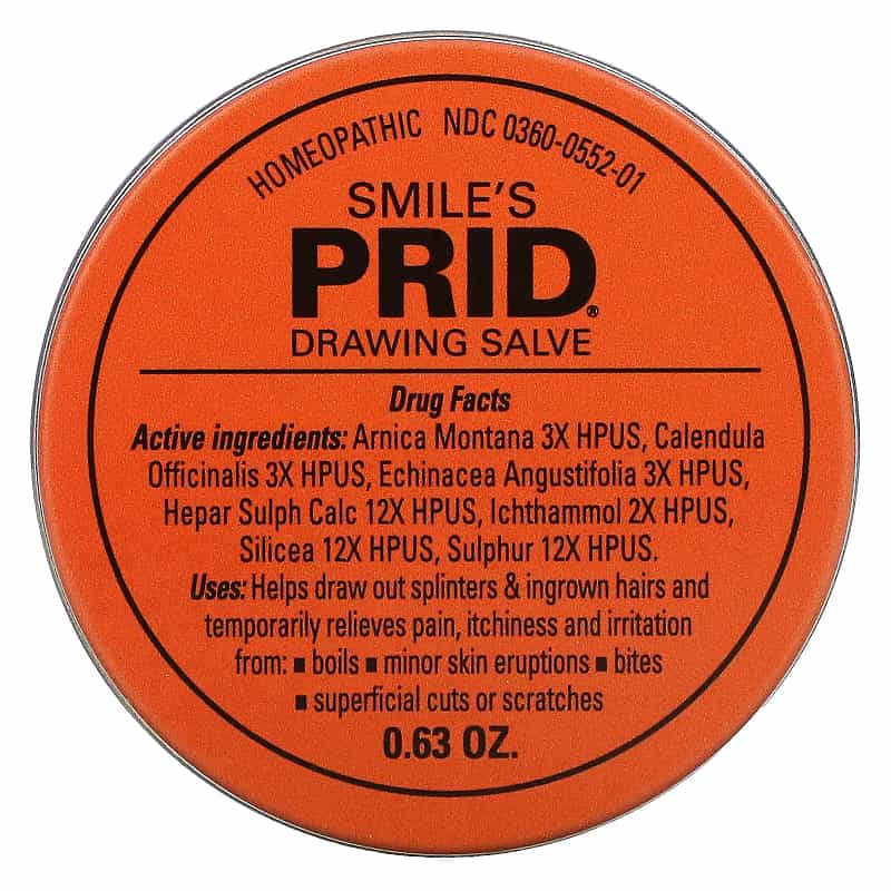Hyland's PRID Pain Relief Drawing Salve, 18g Carewell