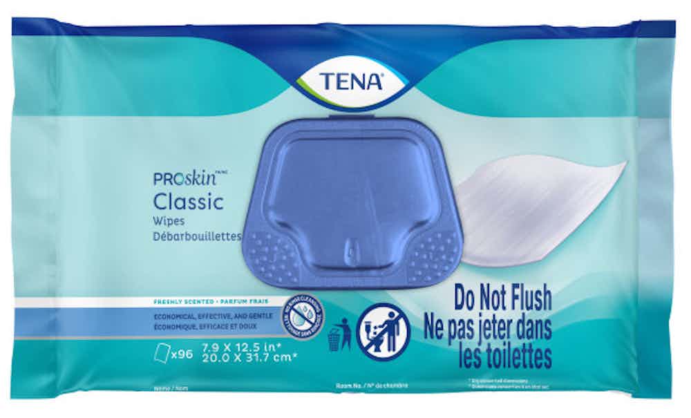 TENA Classic Personal Wipe