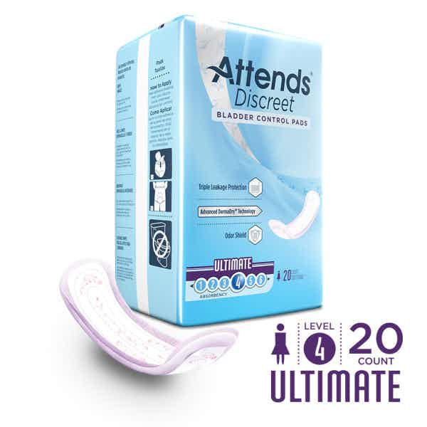 Attends Discreet Pads, Ultimate