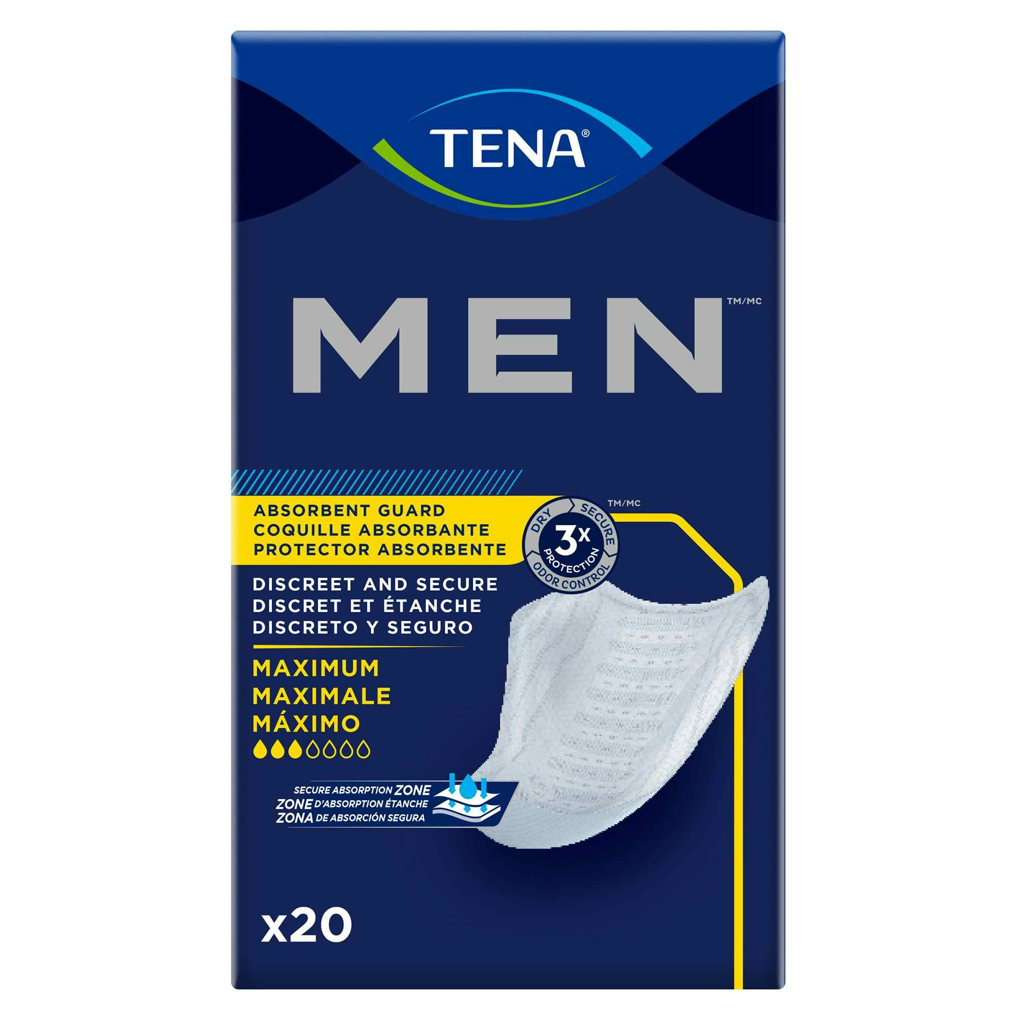 TENA Men Maximum Guard Incontinence Pad