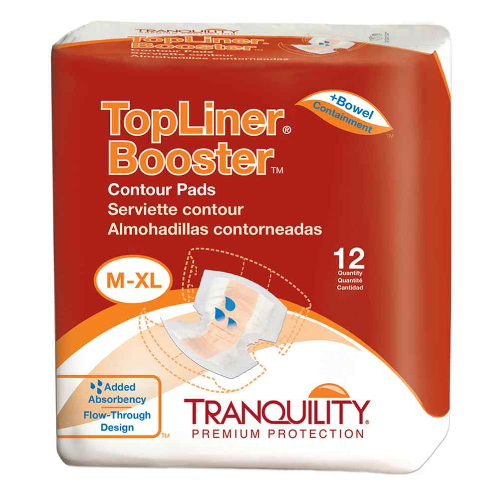 Tranquility TopLiner Contour Booster Pads