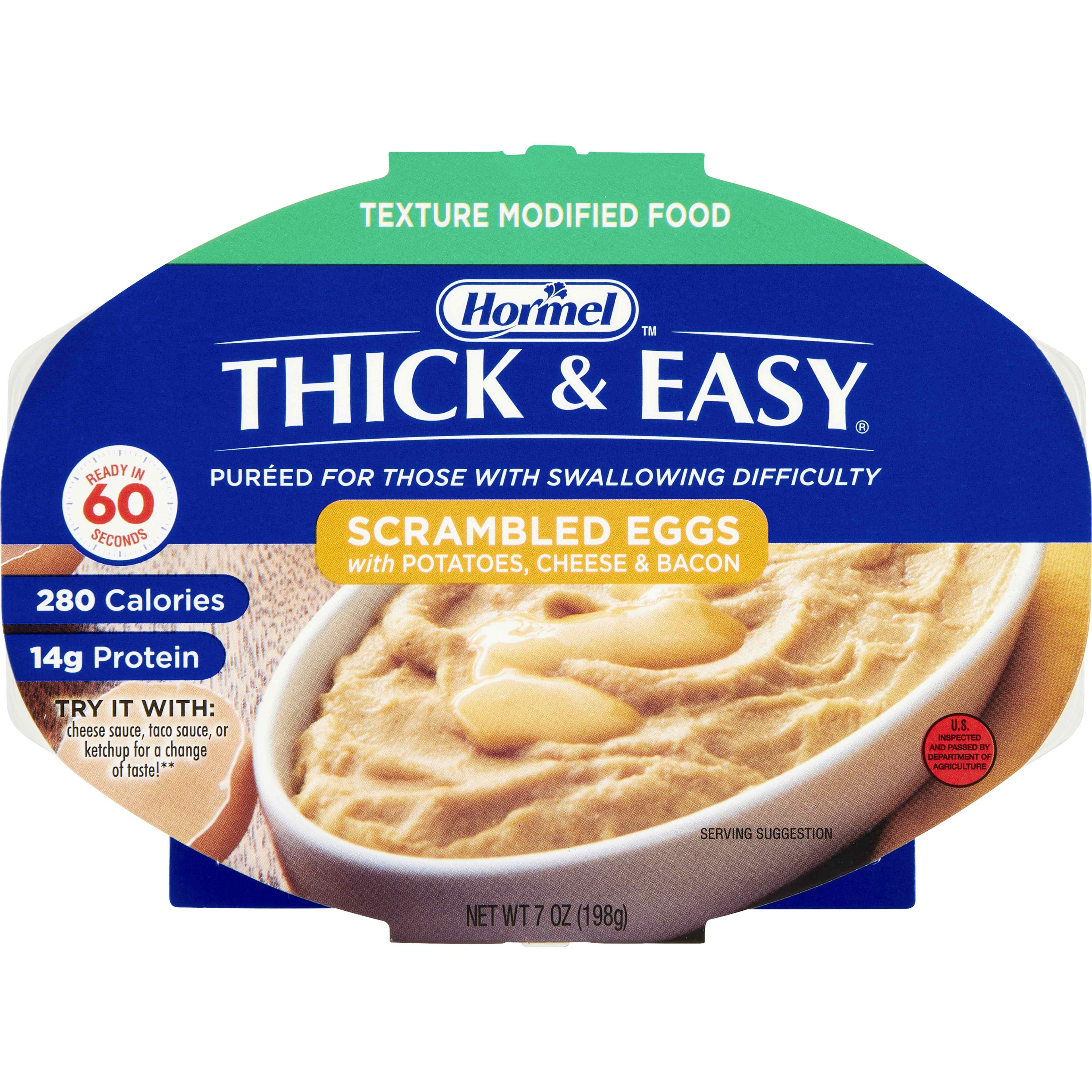 Thick & Easy Purees, Scrambled Eggs with Potatoes and Bacon