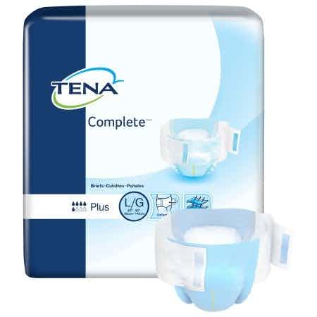 TENA Complete Incontinence Adult Diapers, Moderate Absorbency