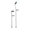 Mckesson Adult Steel Frame Forearm Crutches