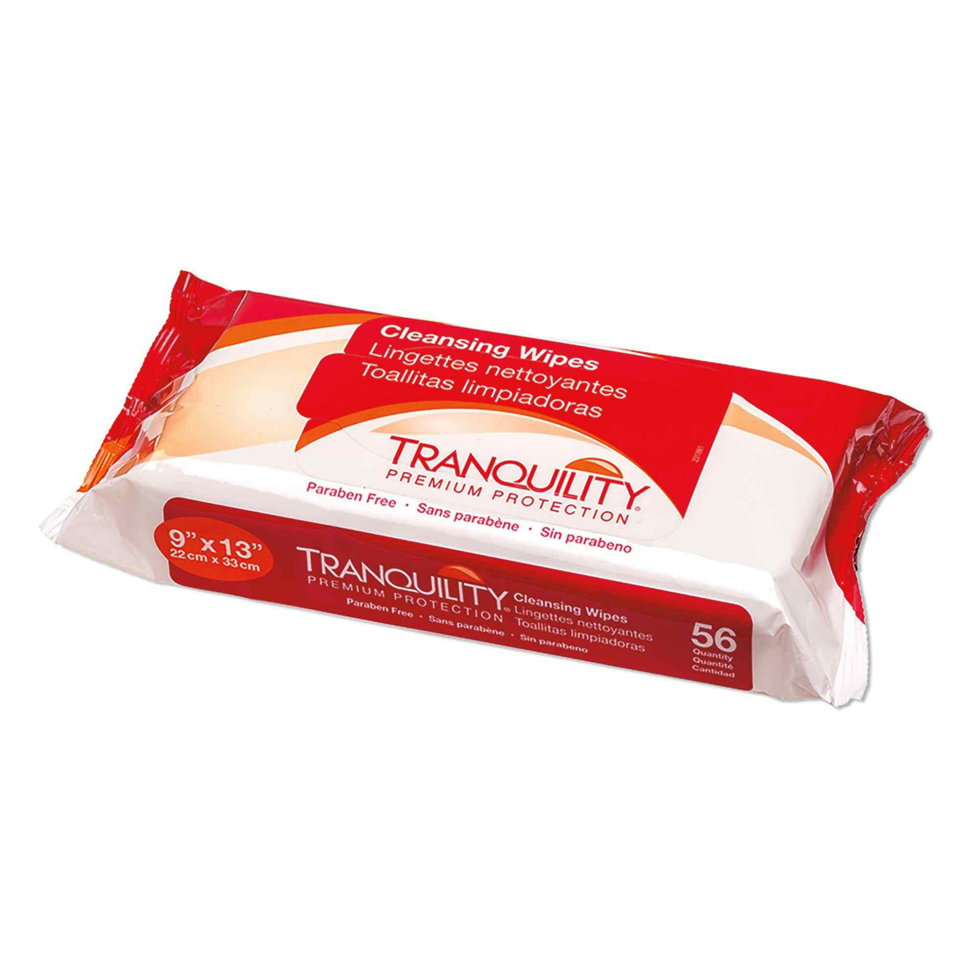 Tranquility Cleansing Wipes, Lightly Scented