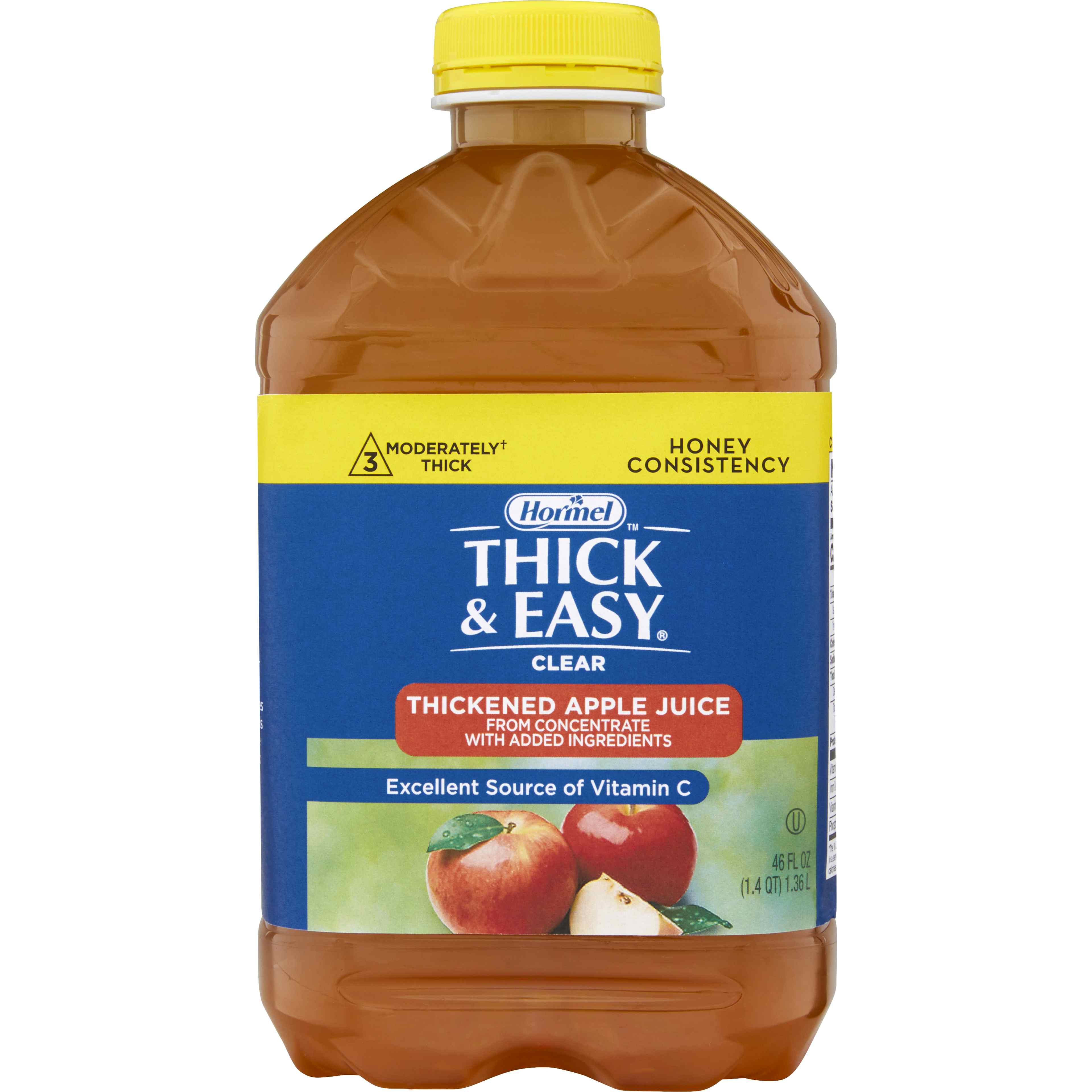 Hormel Thick & Easy Clear, Thickened Apple Juice, Honey Consistency