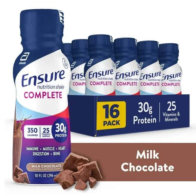Ensure Complete Nutrition Shake, 10 oz., Milk Chocolate