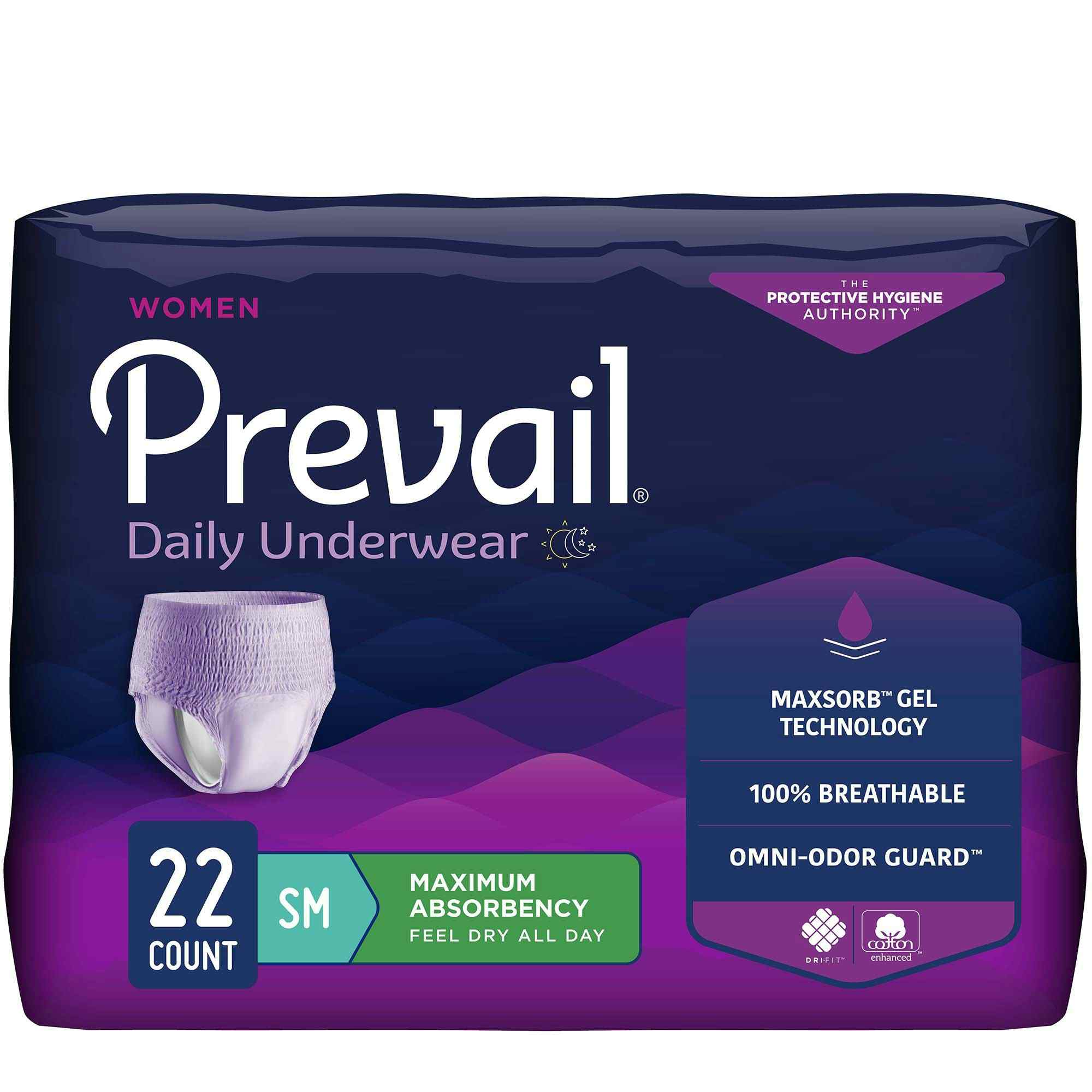 Prevail Daily Pull-Up Underwear For Women, Maximum