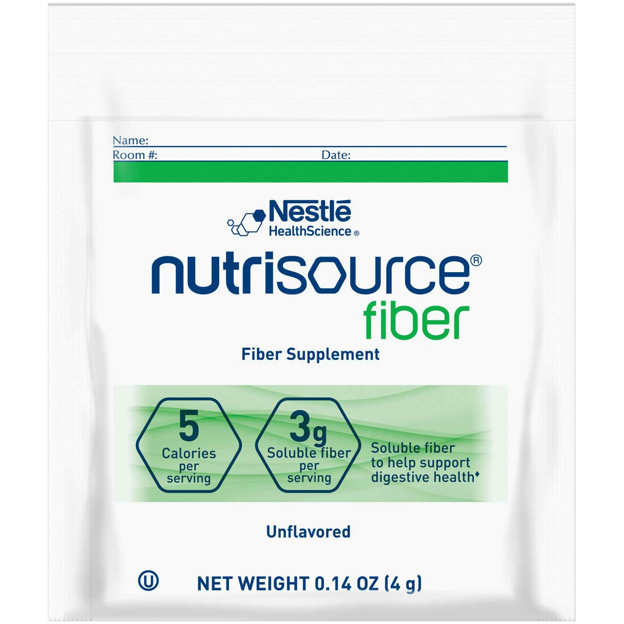 Nutrisource Fiber Supplement Powder, Unflavored, 4 grams