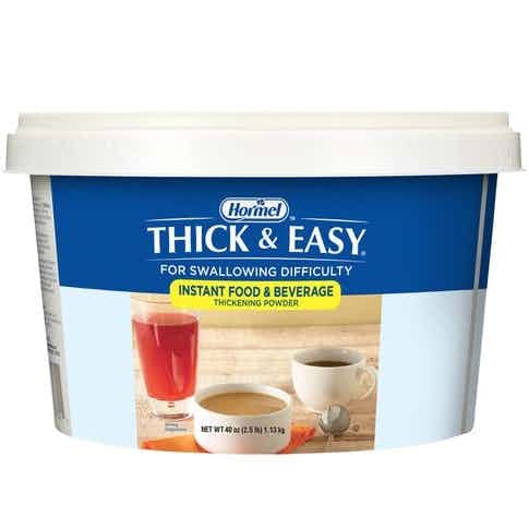 Thick & Easy Food and Beverage Thickener, 40 oz. Canister