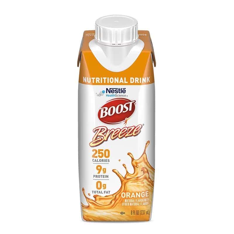 Boost Breeze Nutritional Drink, Orange, 8 oz.