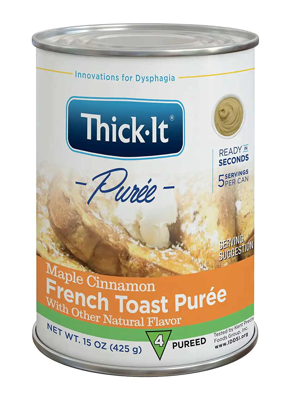 Thick-It Purees Maple Cinnamon French Toast Puree, 15 oz.