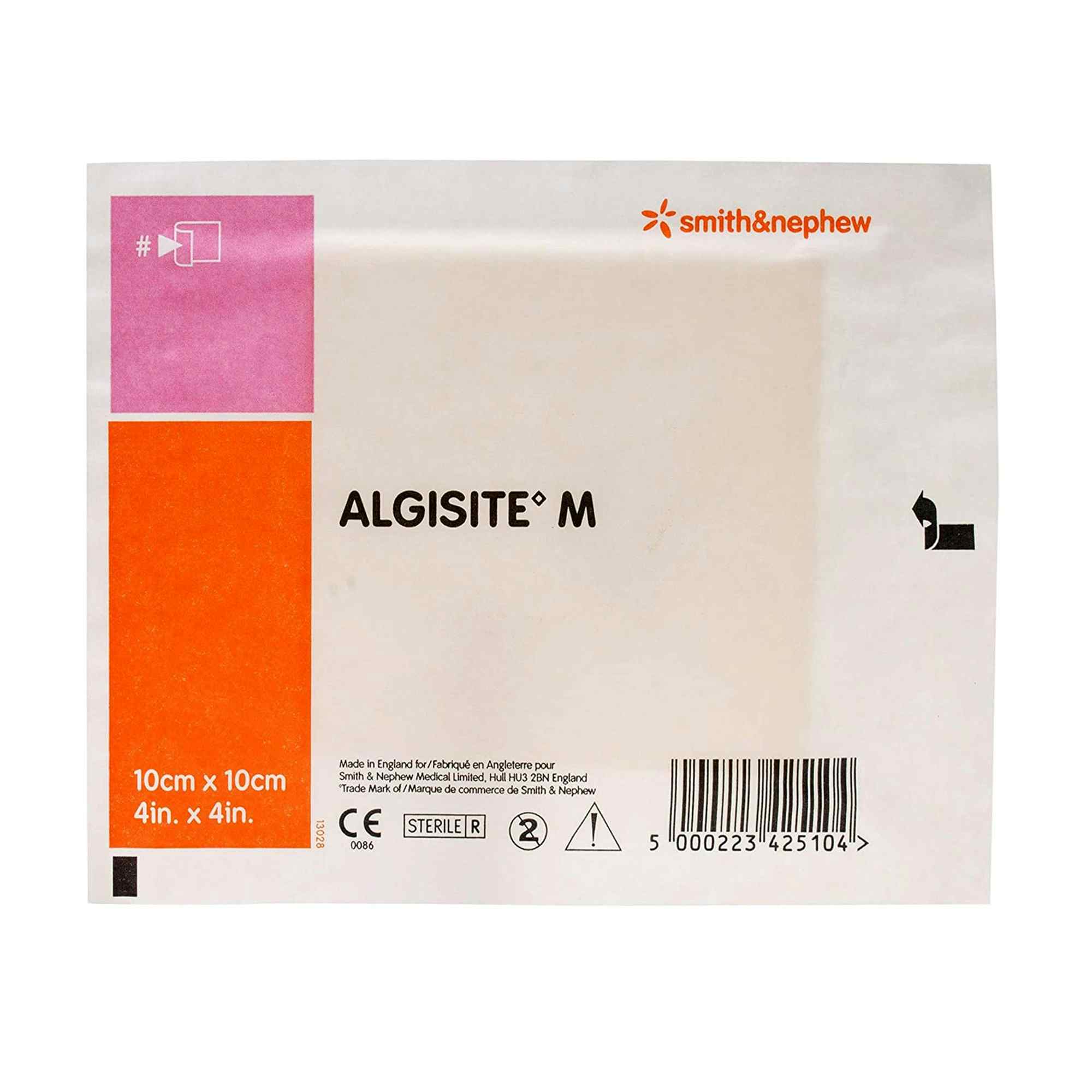 AlgiSite M Calcium Alginate Wound Dressing, 6 X 8"