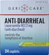 Geri-Care Anti-Diarrheal Loperamide HCI, 2 mg, 24 Caplets