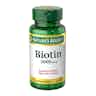 Nature's Bounty Biotin Supplement, 5000 mcg, 72 Softgels