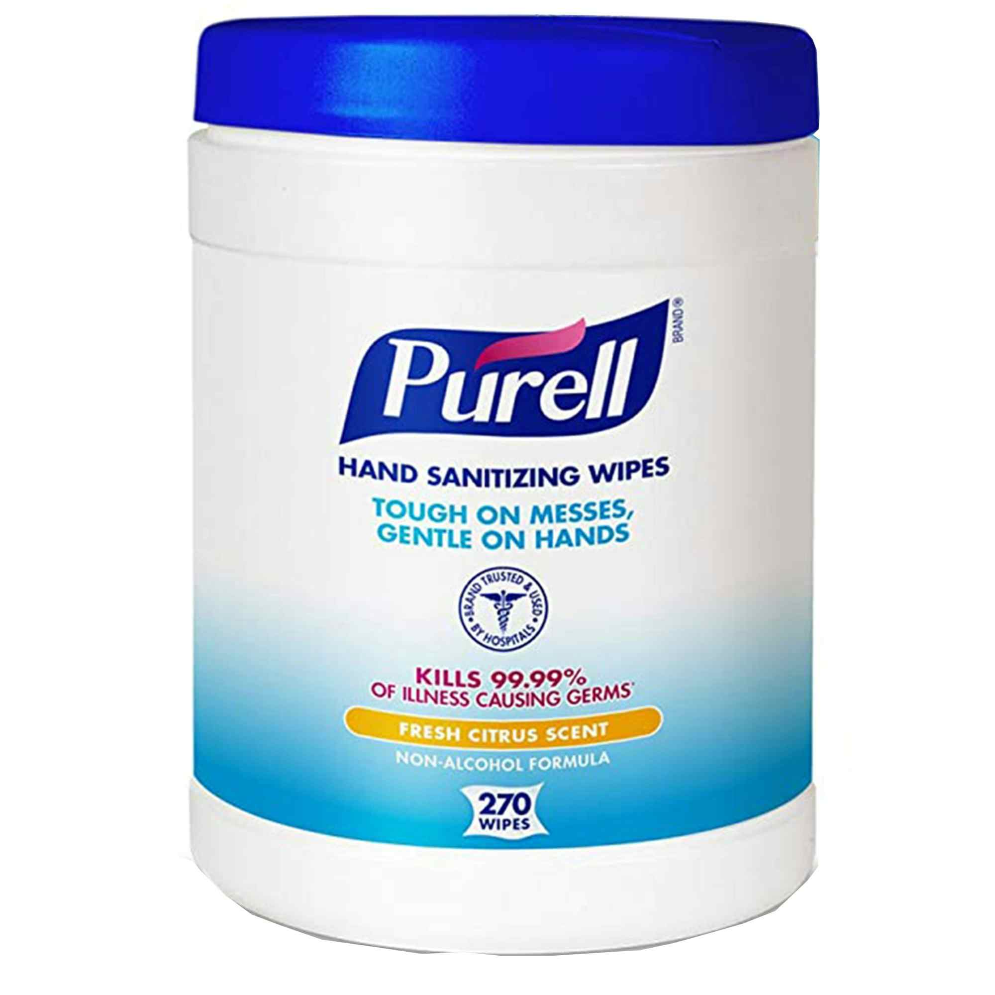 Purell Hand Sanitizing Wipes, Fresh Citrus