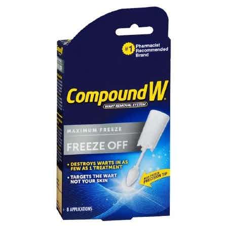 Compound W Wart Removal System Freeze Off Maxiumum Freeze