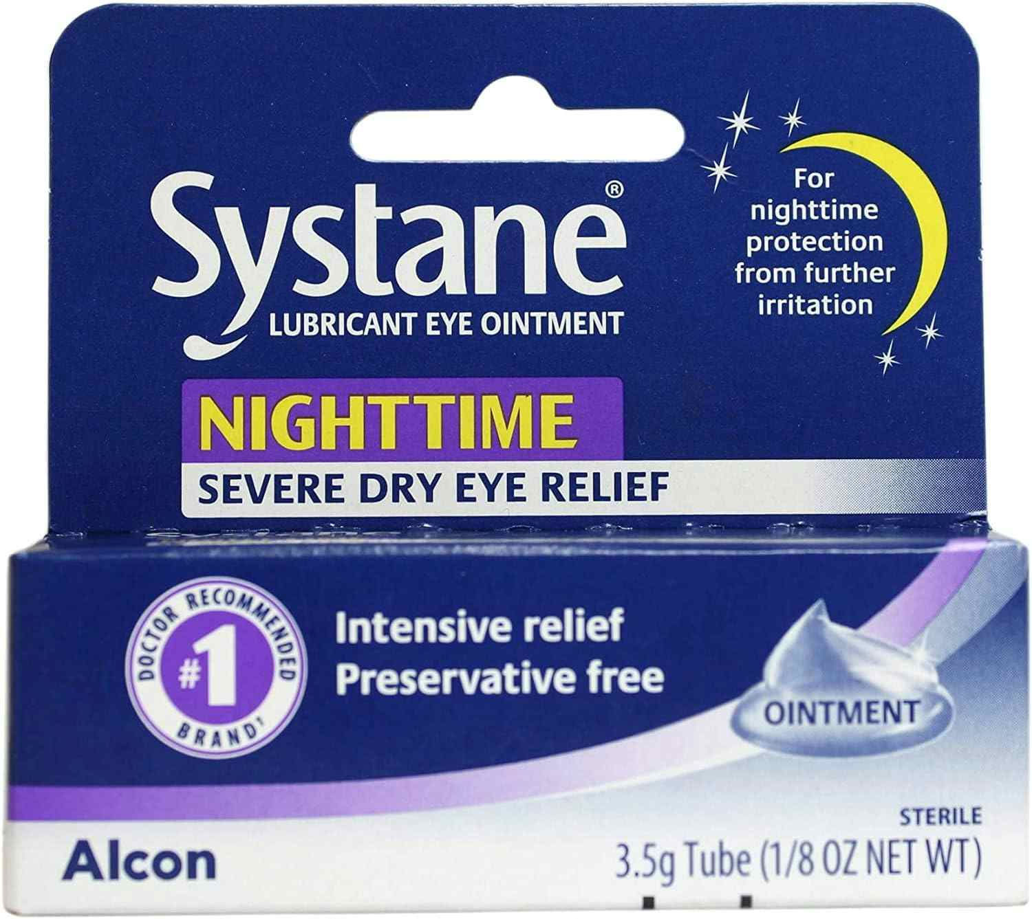 Systane Nighttime Lubricant Eye Ointment, 3.5 Gram