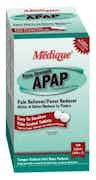 Medique Extra Strength APAP Acetaminophen Pain Reliever/Fever Reducer, 500 mg