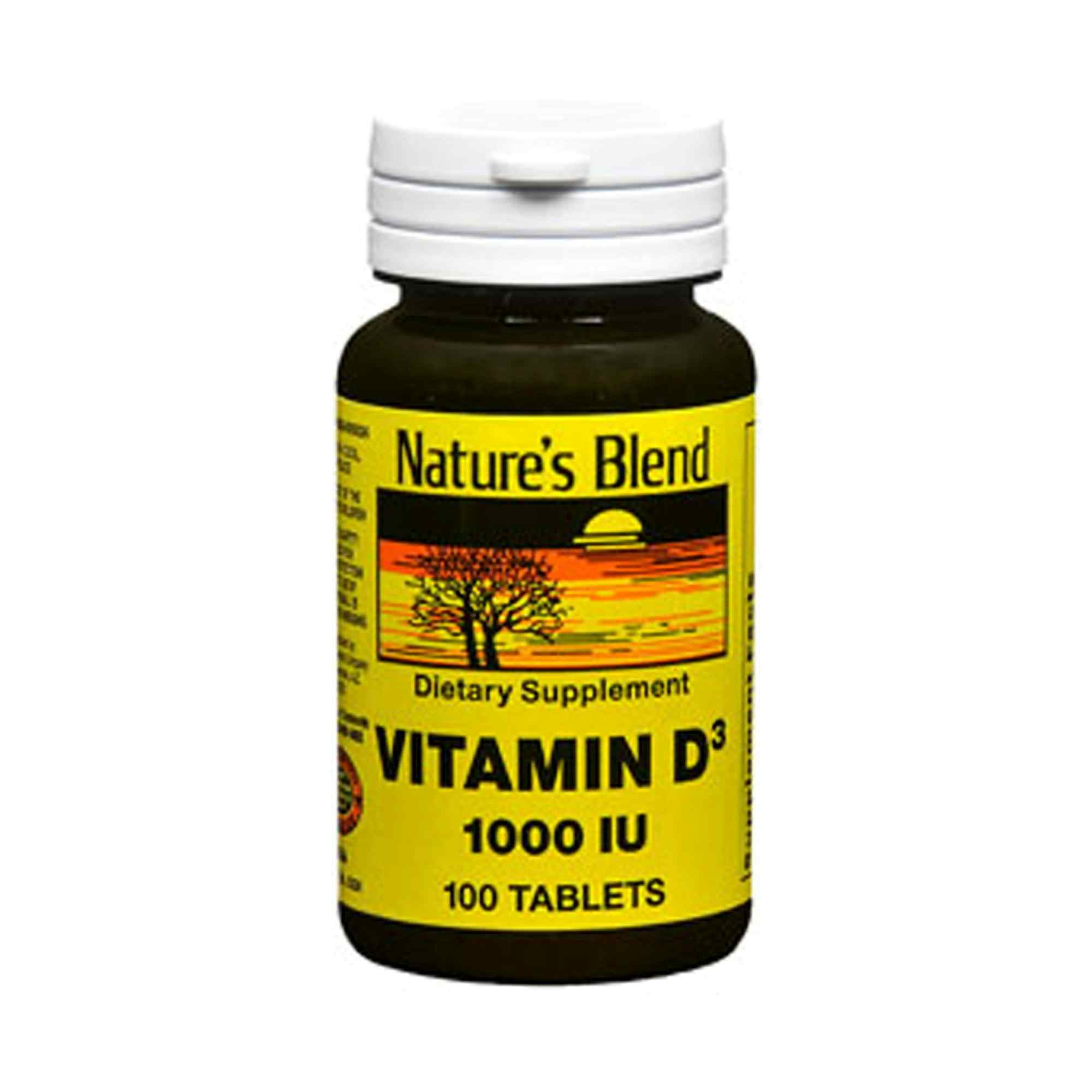 Nature's Blend Vitamin D3 Supplement