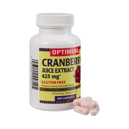 Optimum Cranberry Dietary Supplements, 425 mg., 100 Tablets