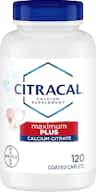 Citracal Maximum Calcium Citrate Formula with D3, 315 mg, 120 Coated Tablets