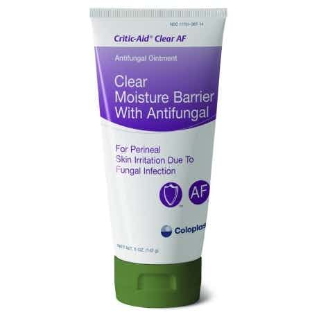 Coloplast Critic-Aid Clear AF Clear Moisture Barrier Antifungal Ointment, 5 oz.